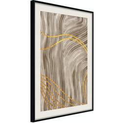 Arkiio Affisch Golden Waves [Poster] 20x30 Poster